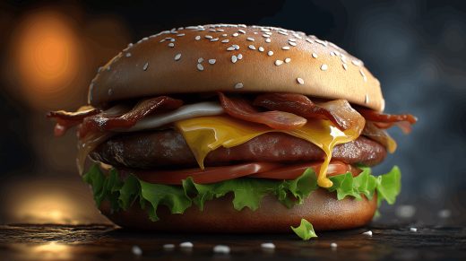 Bacon Cheeseburger puzzle preview